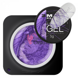 Gel UV 2M Beauty Spider mov Silk Violet, gel panza de paianjen 5 g